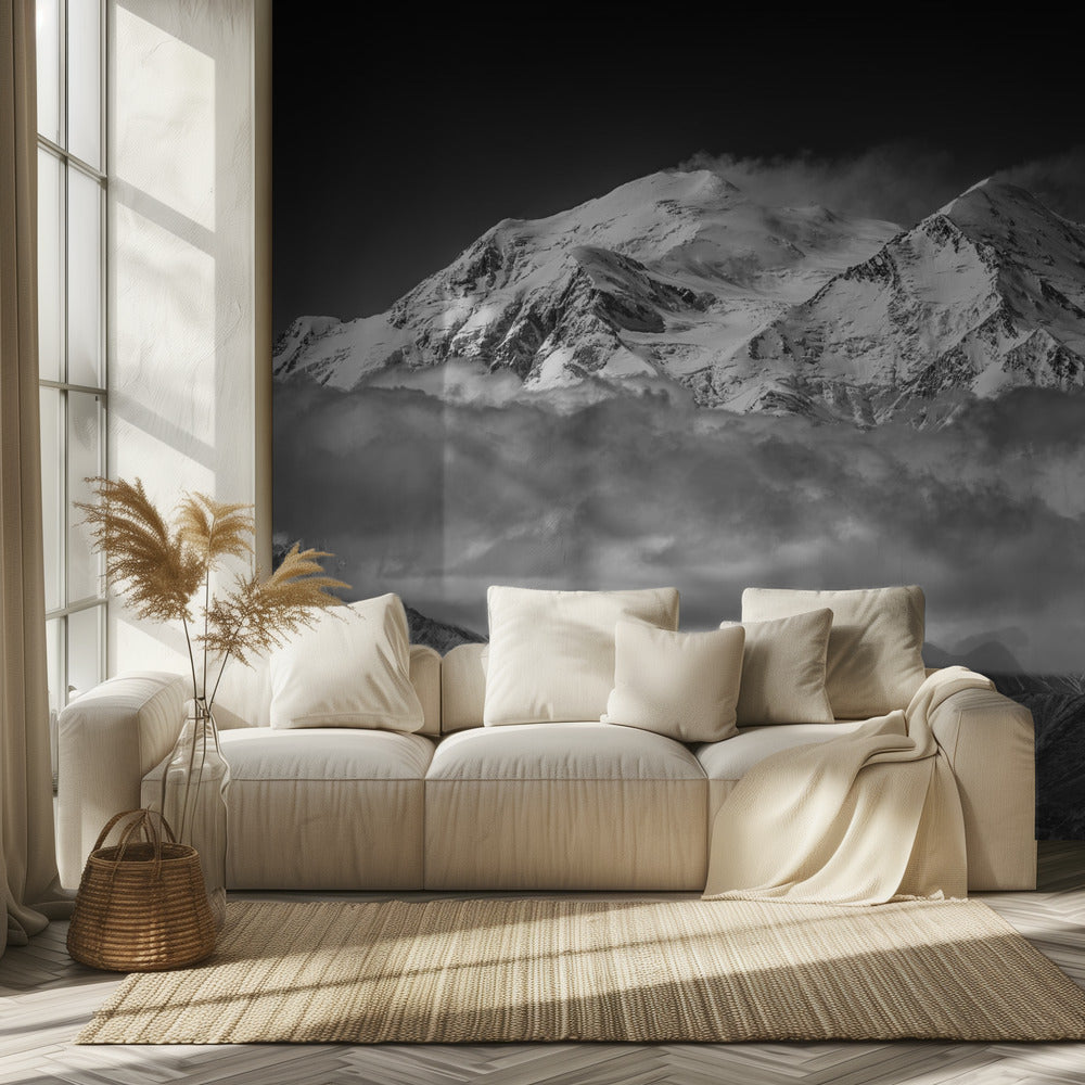 Denali von der gegenüberliegenden Gratlinie aus | Hintergrundbild