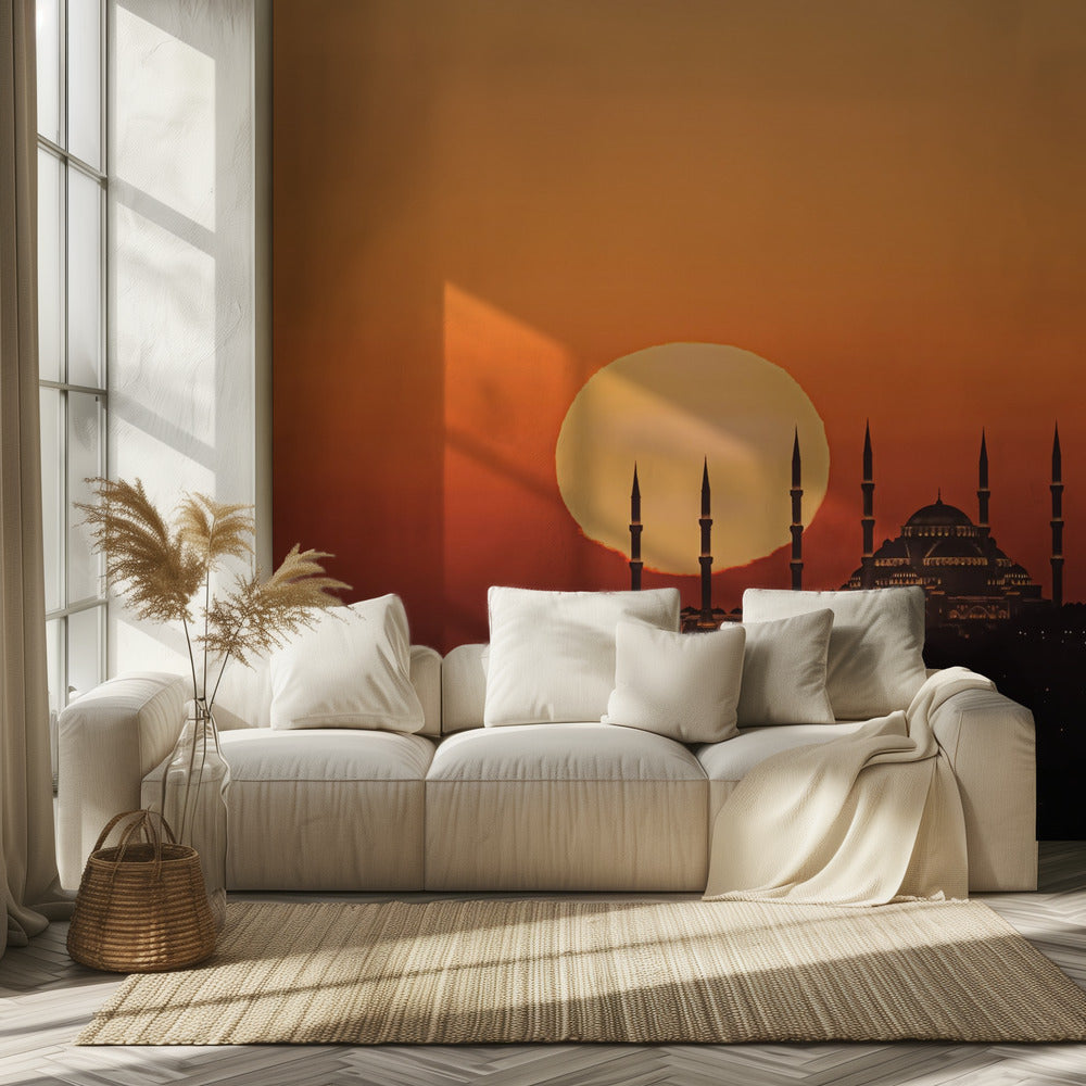 Sonnenaufgang in Istanbul | Hintergrundbild