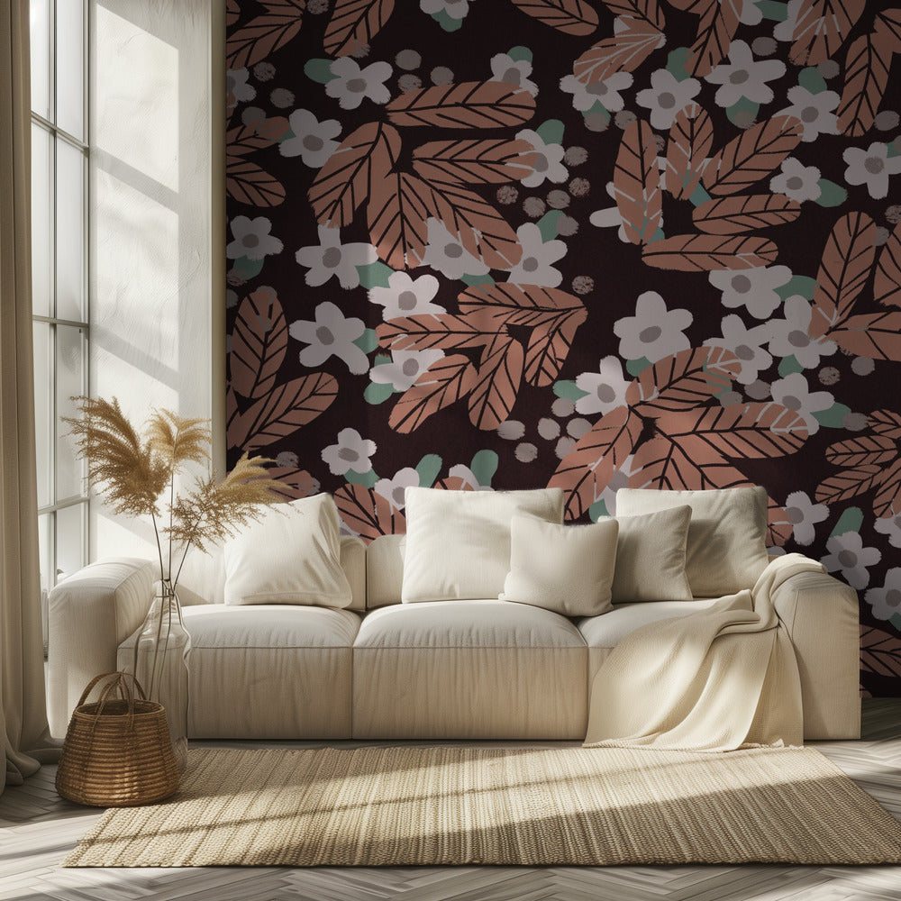 Autumn Blossom Pattern | Wallpaper