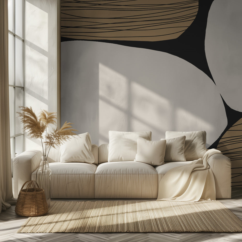 Organische Harmonieformen | Tapeten