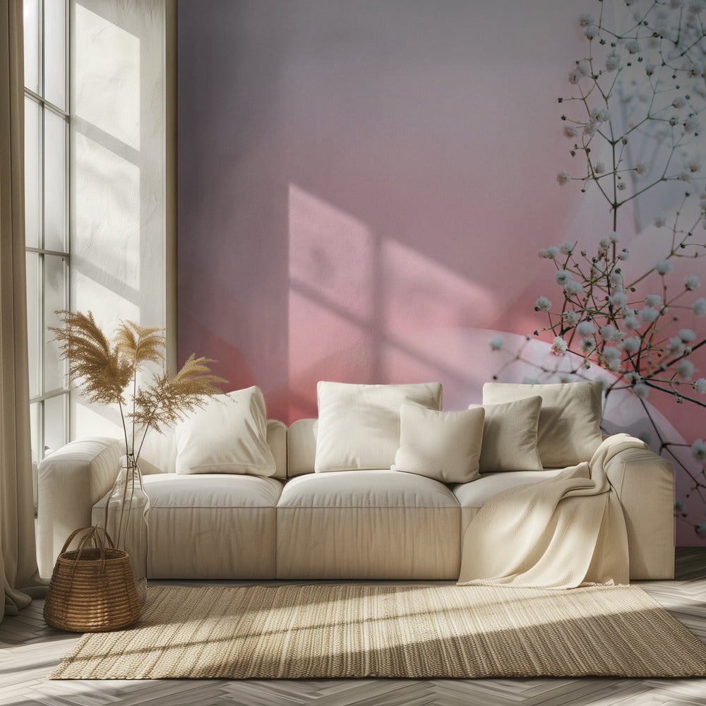 Blüten und Luftballons | Tapete