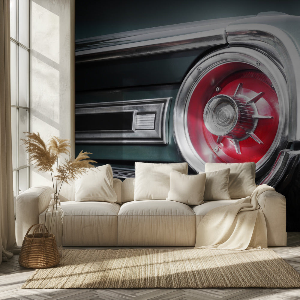 American classic car Galaxie 500 1964 Rear | Wallpaper