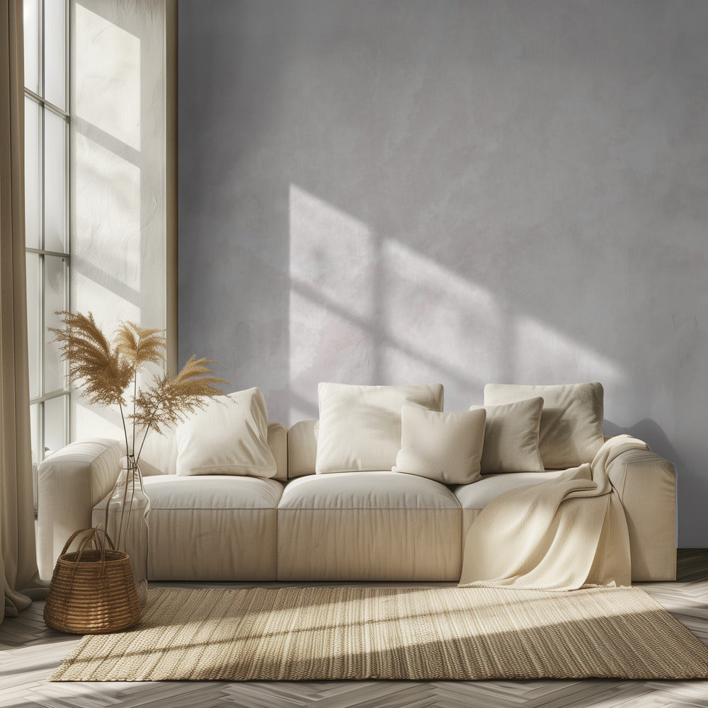 Subtle Textures in Soft Cream Shades | Wallpaper