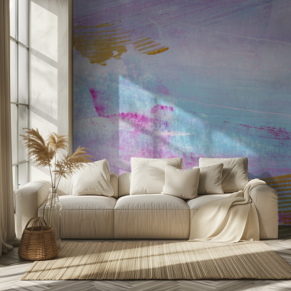 Colourful Strokes Horizontal | Wallpaper