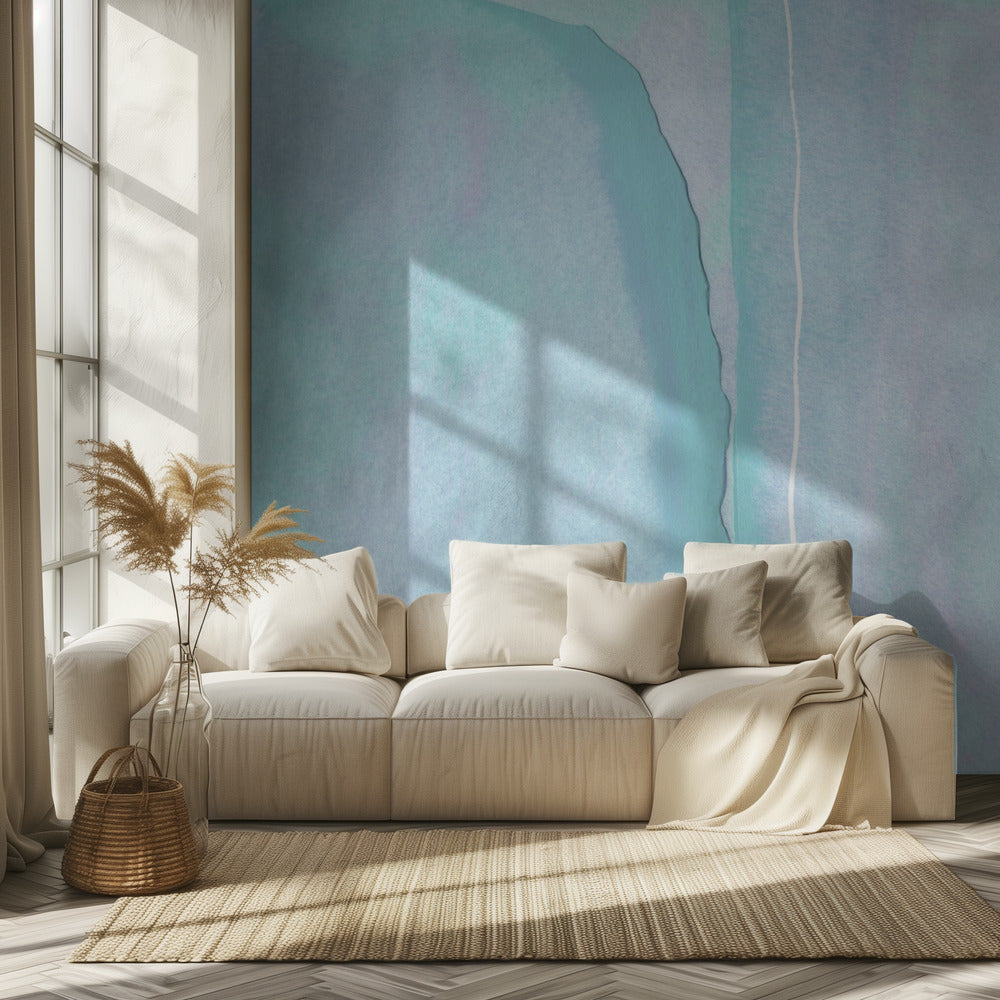 Soft Blue And Turquoise Hues | Wallpaper