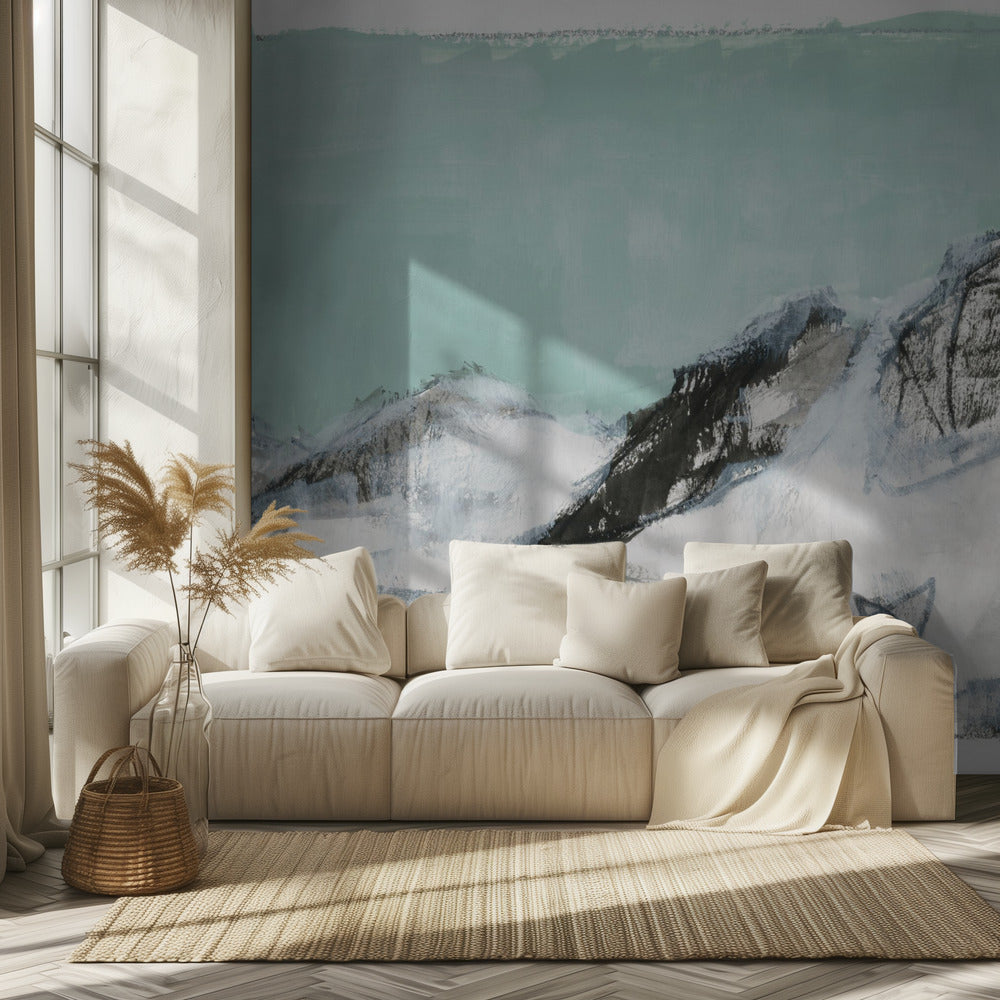 White Mountains Print Nr. 1 | Tapete