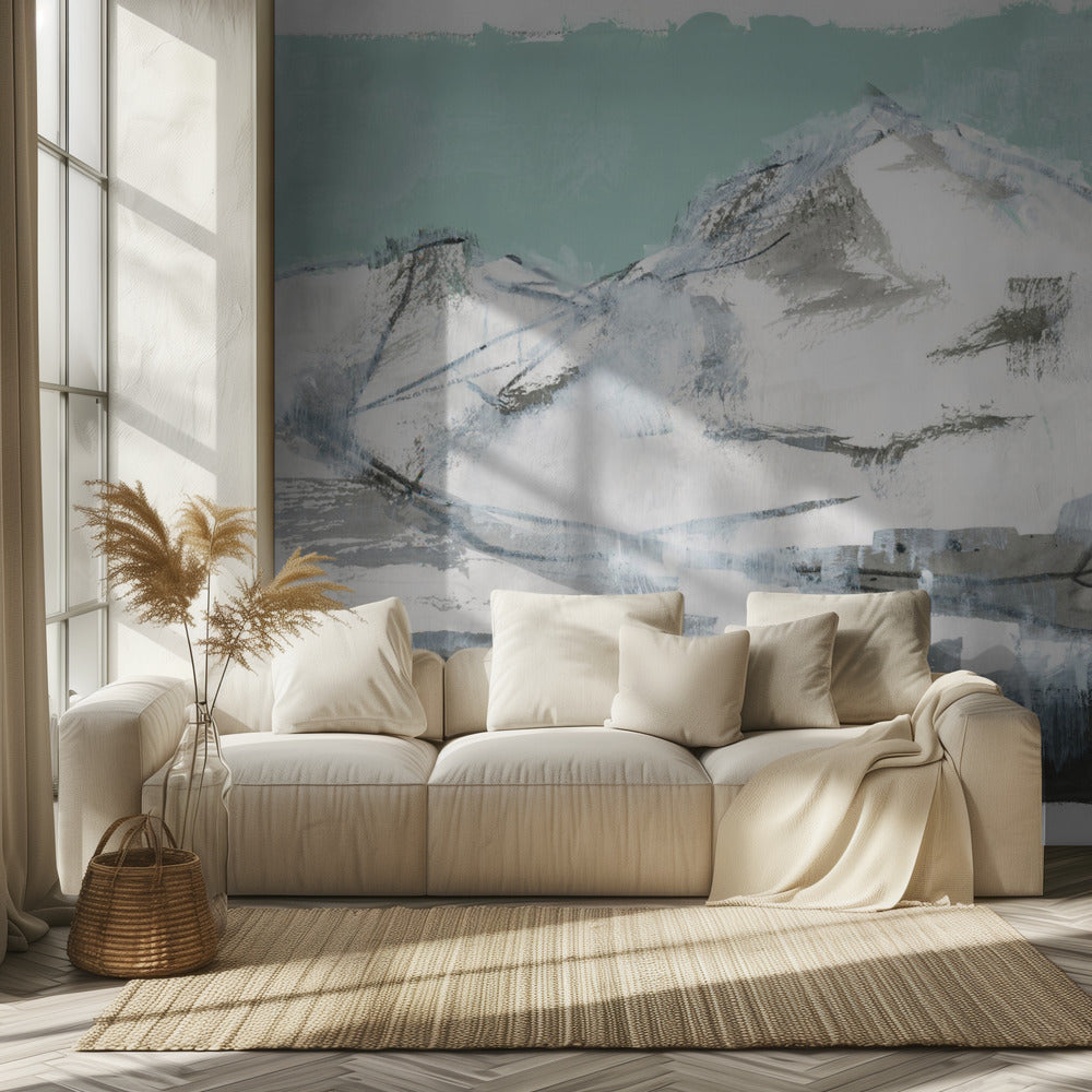 White Mountains Print Nr. 2 | Tapete