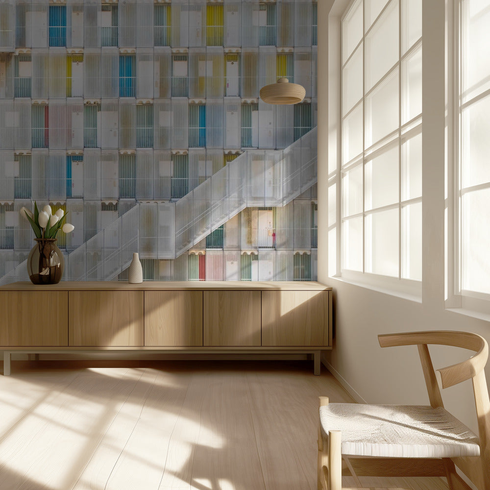 Bunte Wohnung | Tapete