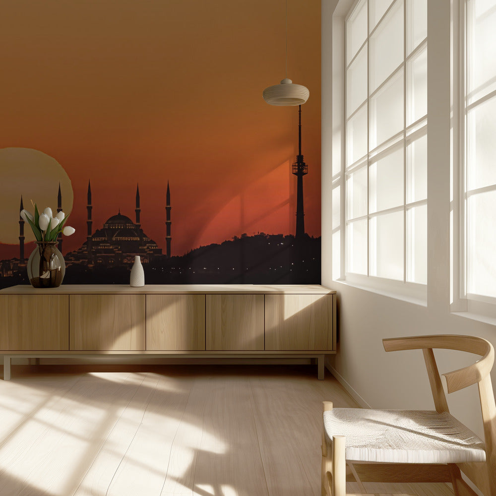 Sonnenaufgang in Istanbul | Hintergrundbild
