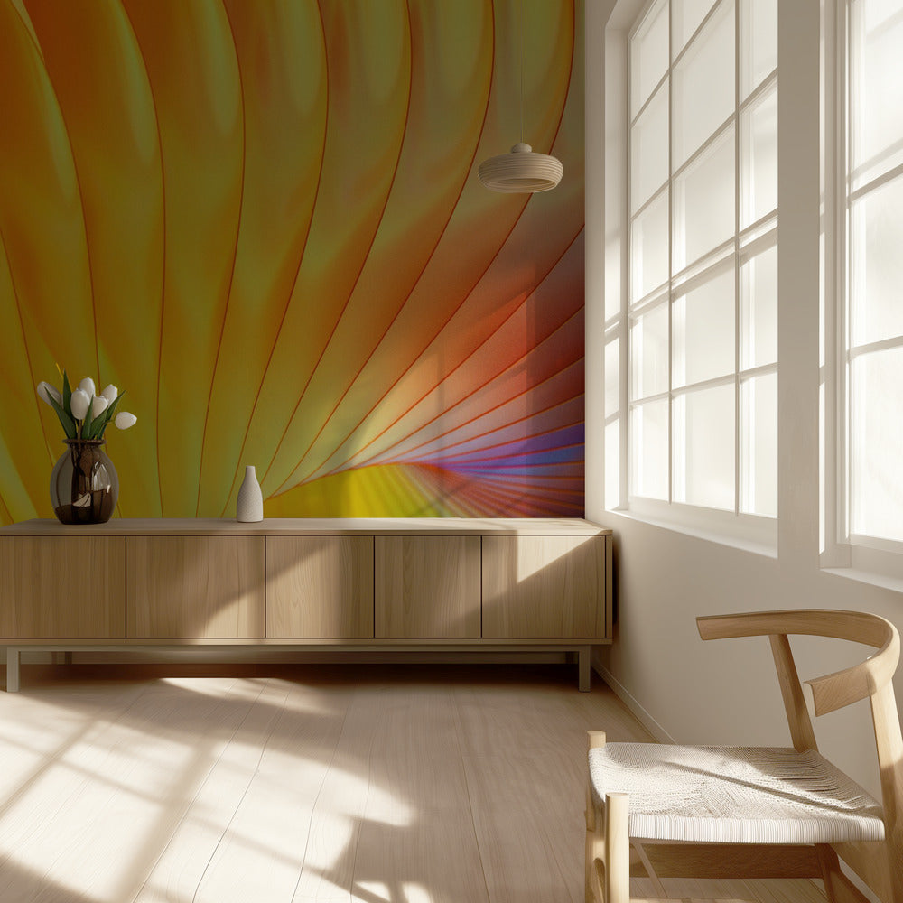 Goldene Spiralen | Tapete