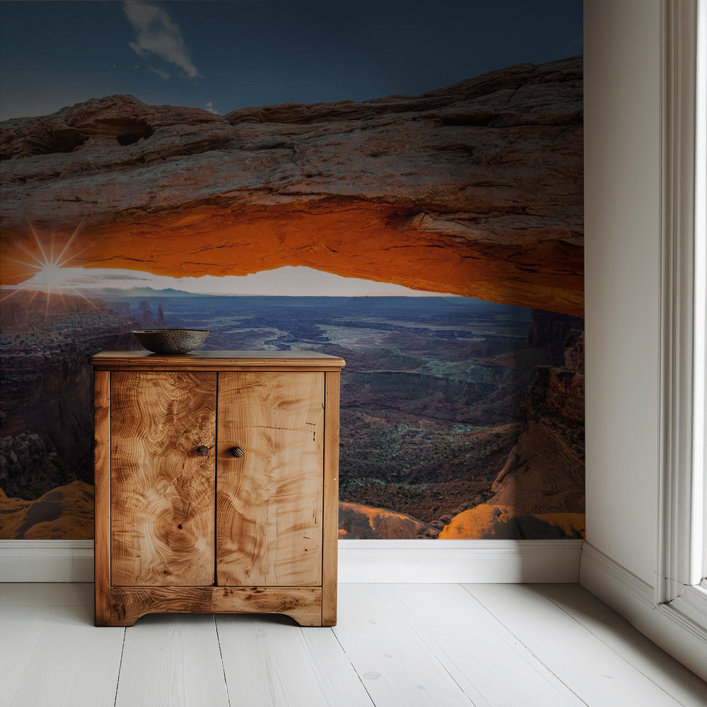 Sonnenaufgang am Mesa Arch | Hintergrundbild