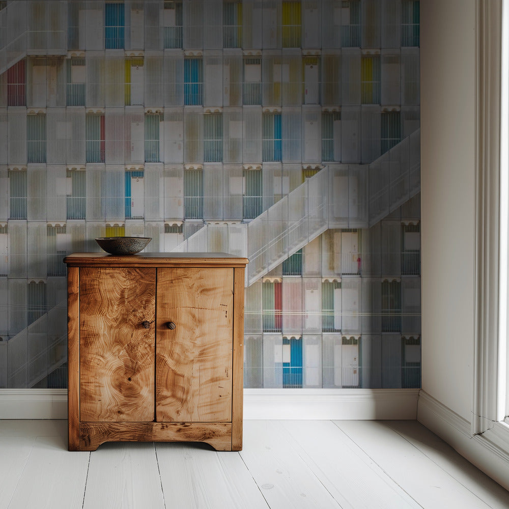 Bunte Wohnung | Tapete