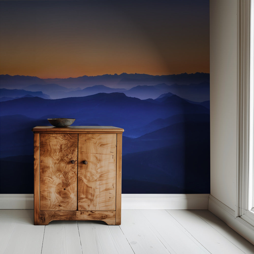 Nebelberge | Hintergrundbild