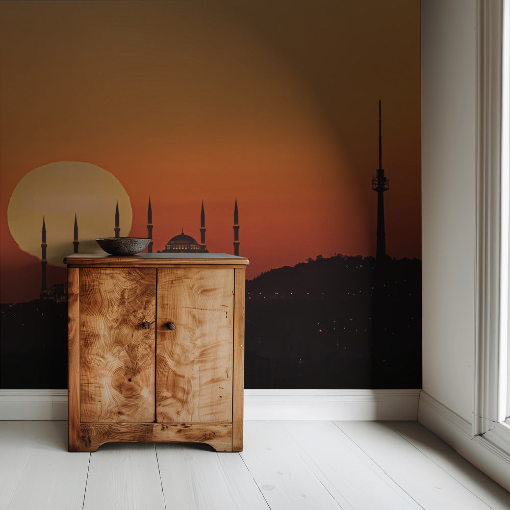 Sonnenaufgang in Istanbul | Hintergrundbild