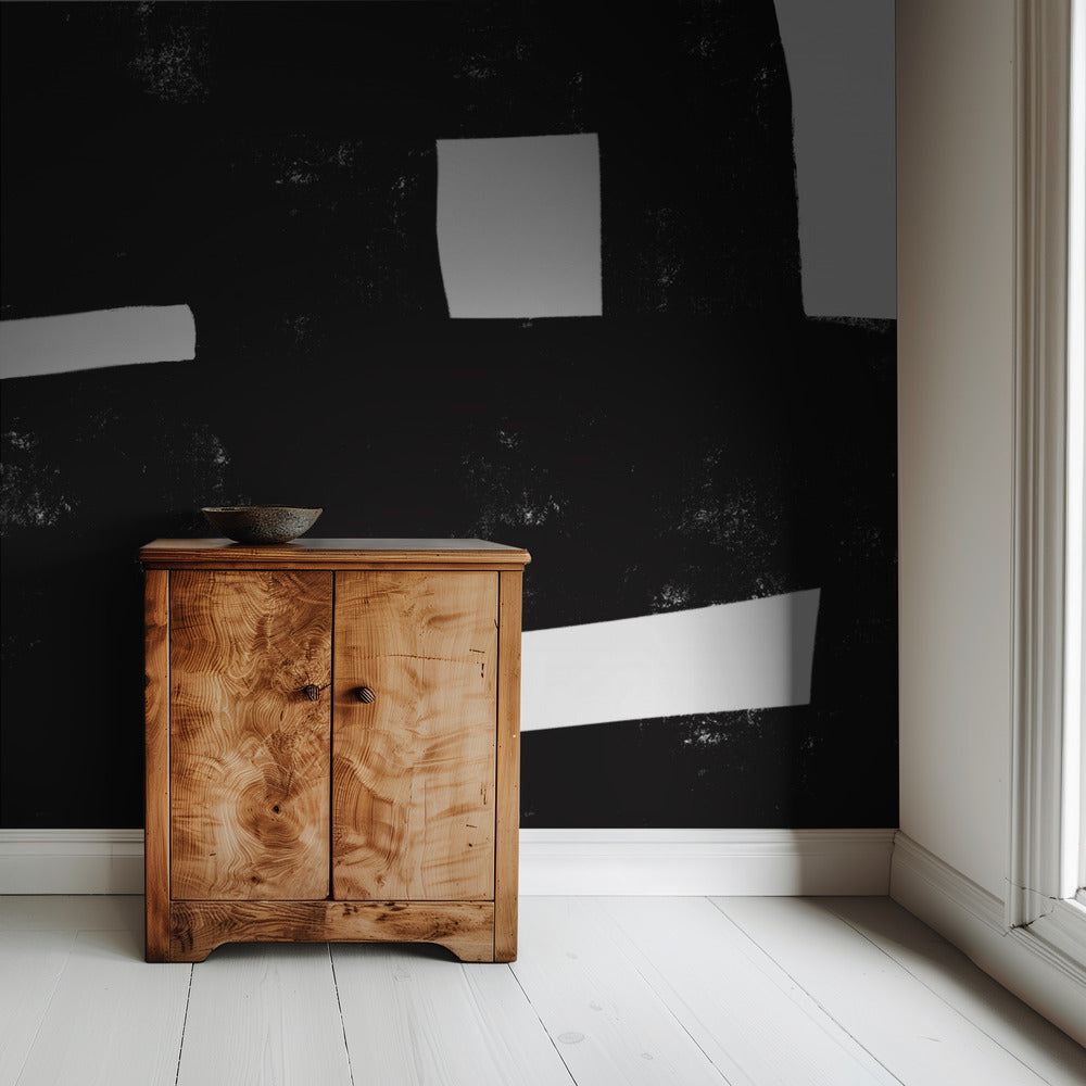 Monochrome Geometrie | Tapete