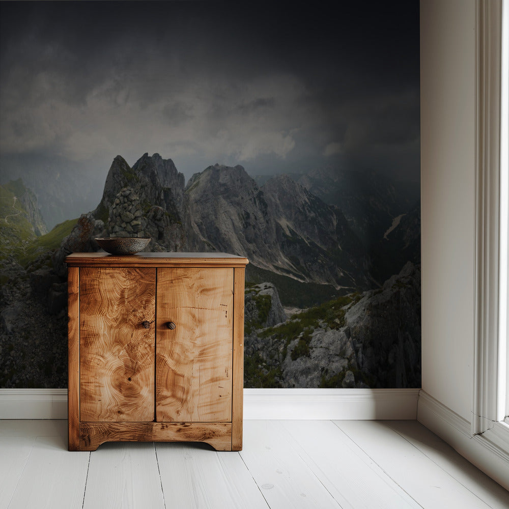 Bizarres Bergpanorama | Hintergrundbild