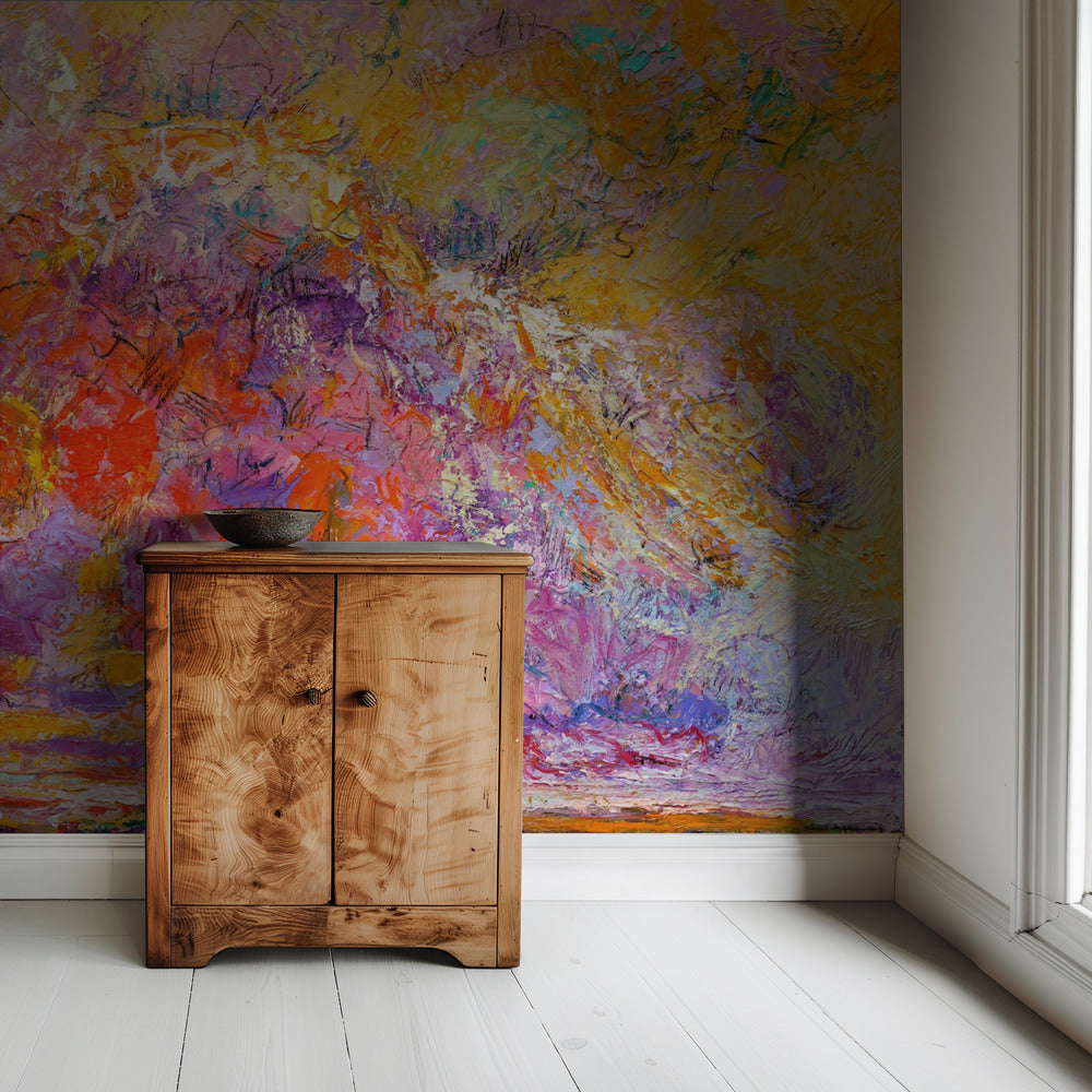 Expressionist Colorful Abstract | Wallpaper