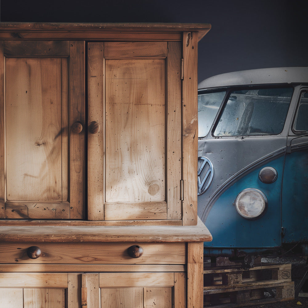 VW Kleinbus | Hintergrundbild