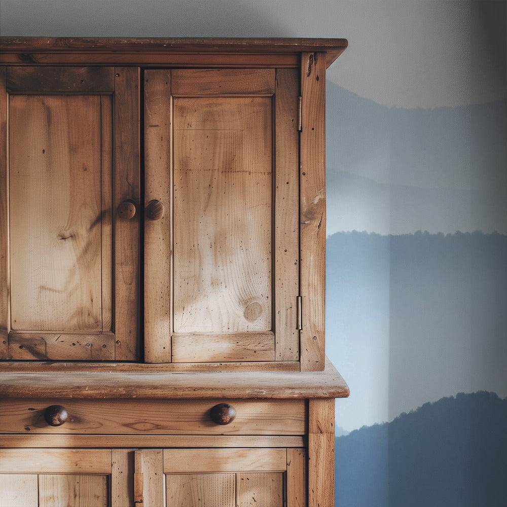 Blaue Wellen | Tapete