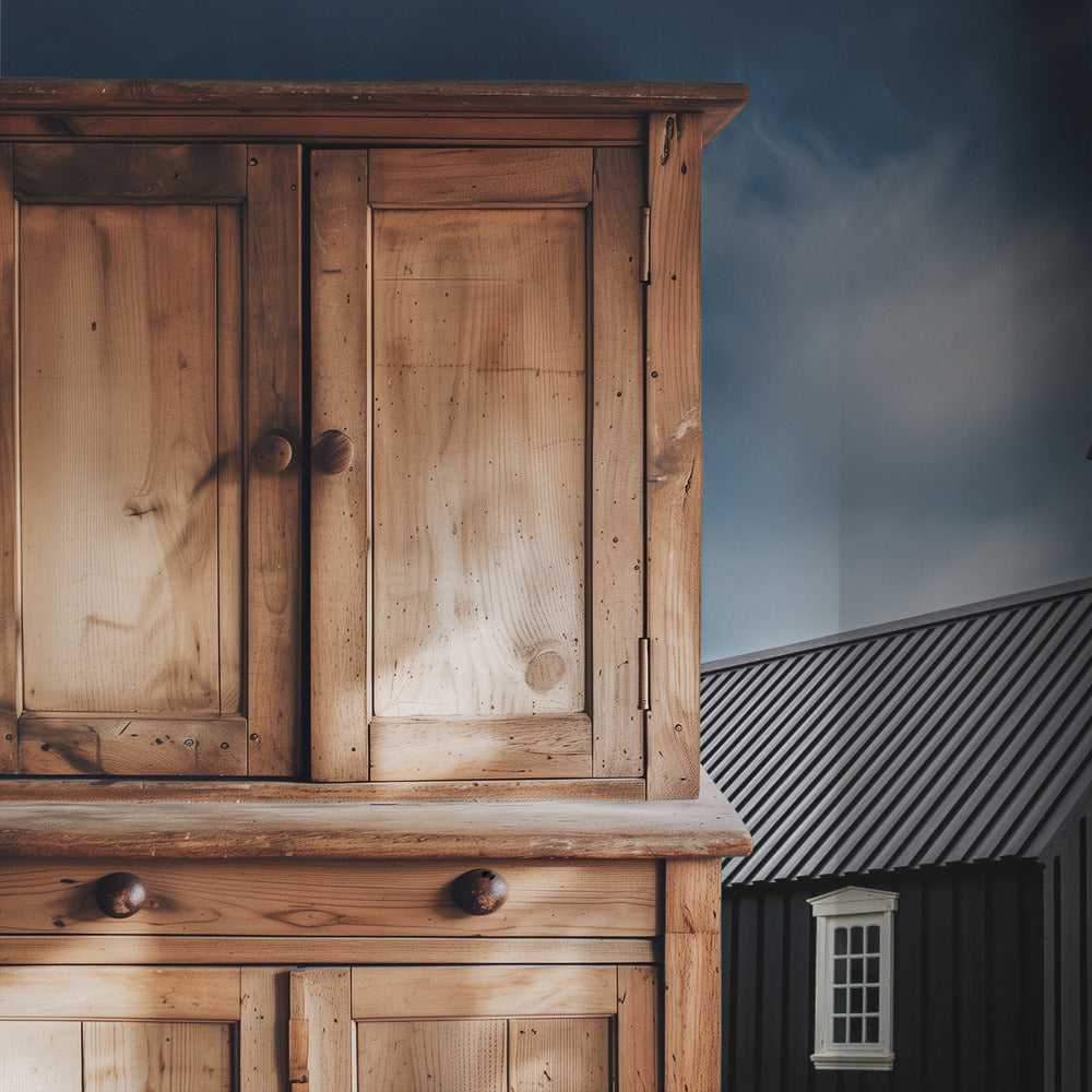 Schwarze Kirche in Island | Hintergrundbild