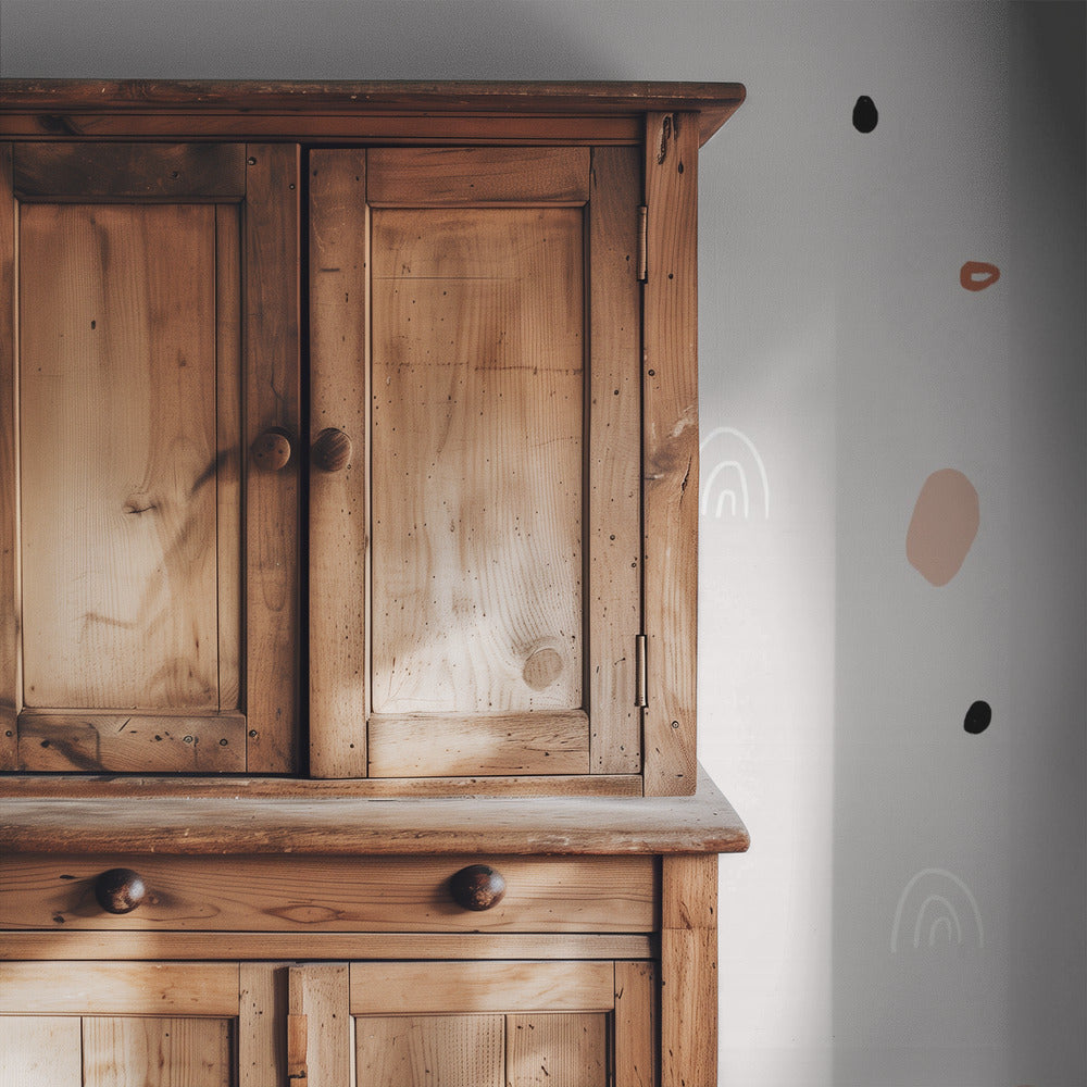 Scattered Organic Shapes | Wallpaper