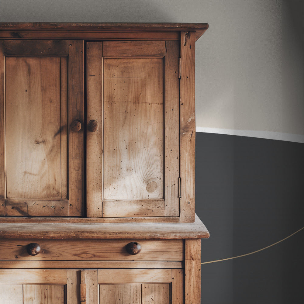 Gebogene Trennlinie | Tapete