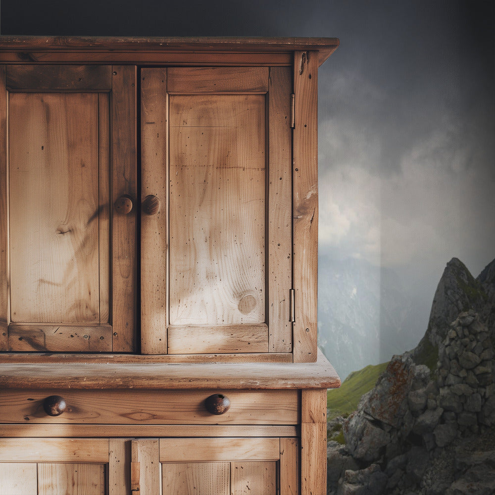 Bizarres Bergpanorama | Hintergrundbild