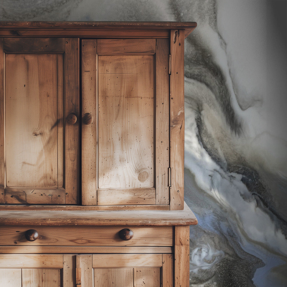 Grauer Rauch | Tapete