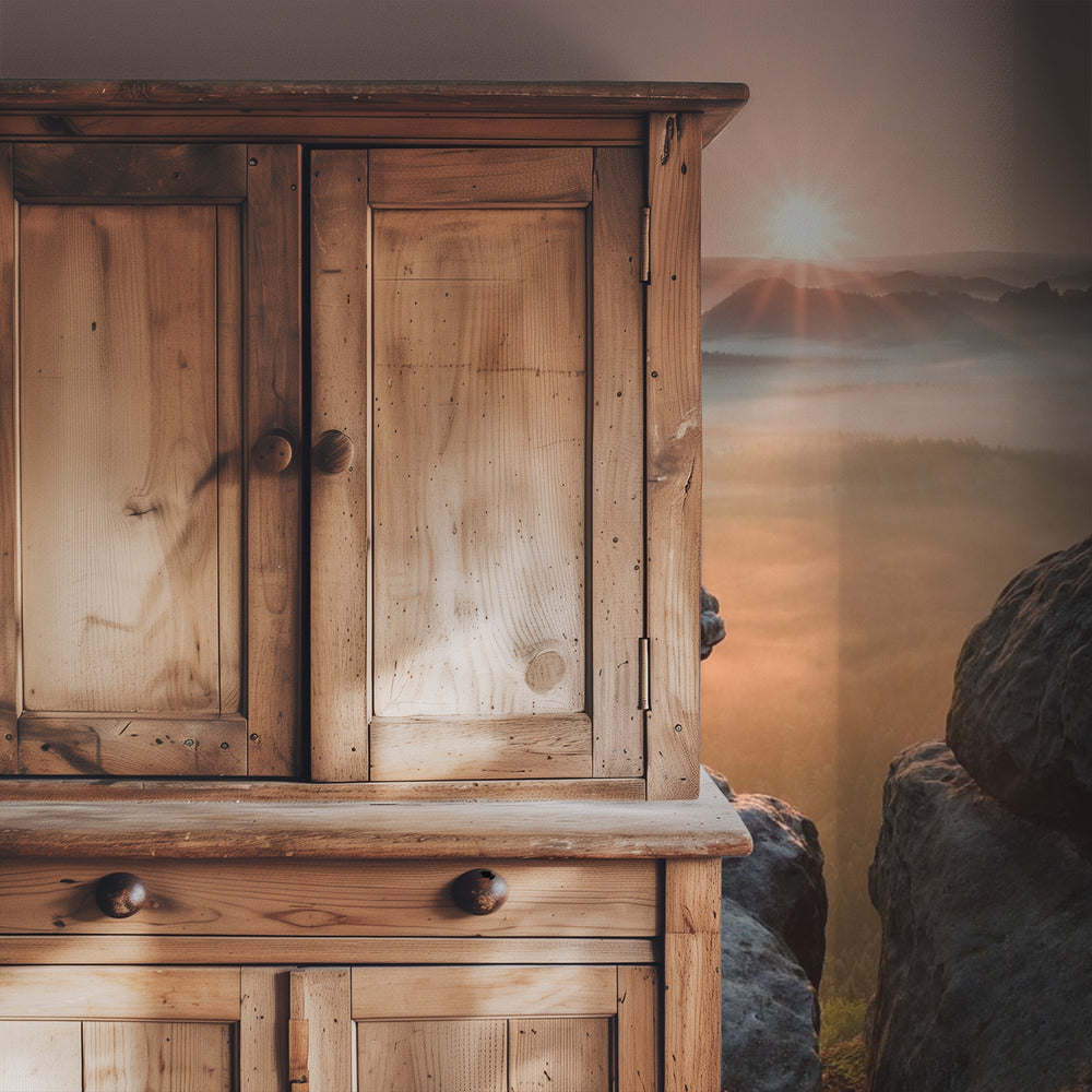 Sonnenaufgang auf den Felsen | Hintergrundbild