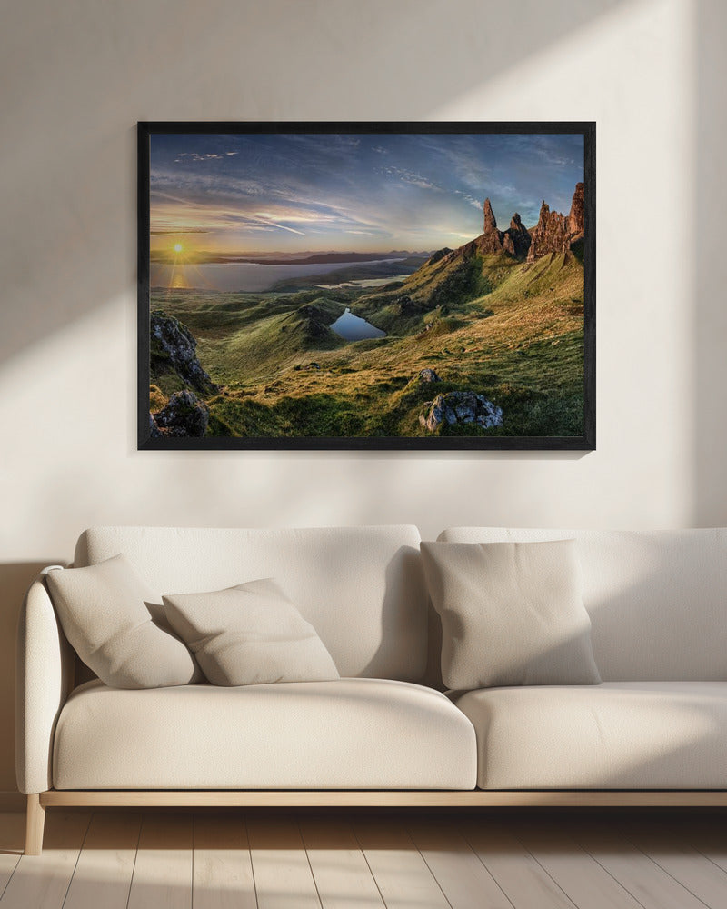 Der alte Mann von Storr | Leinwand