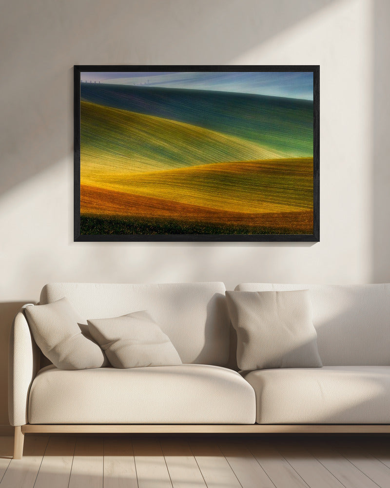 Frühlingsfelder | Leinwand
