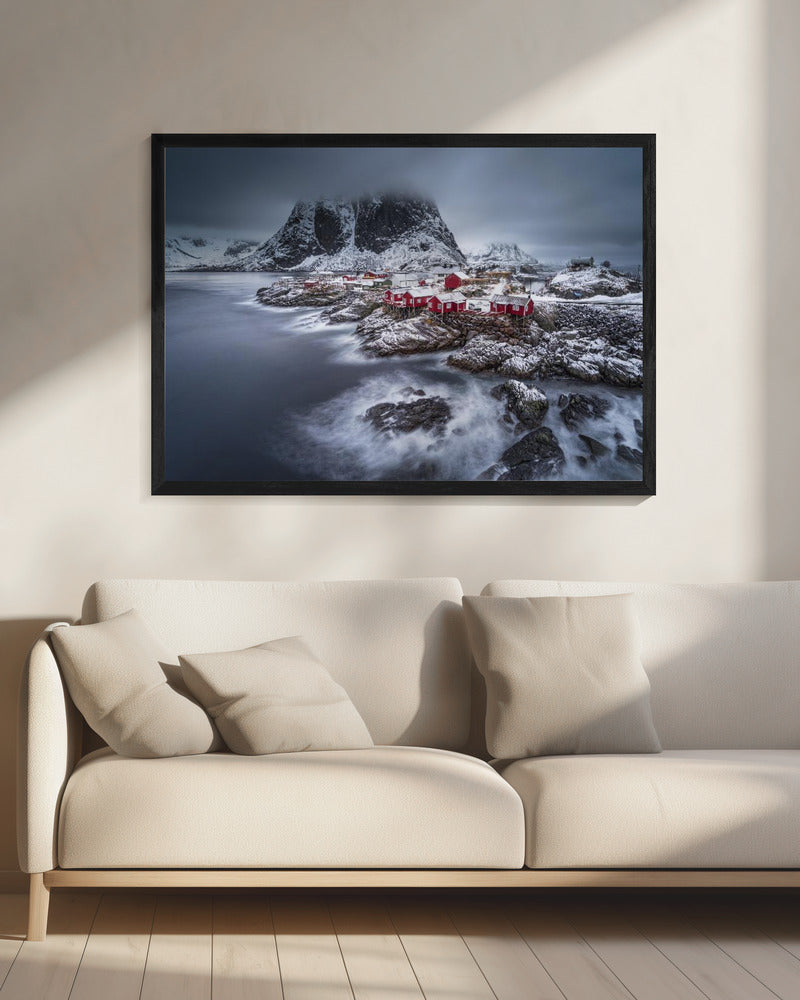 Winter Lofoten-Inseln | Leinwand