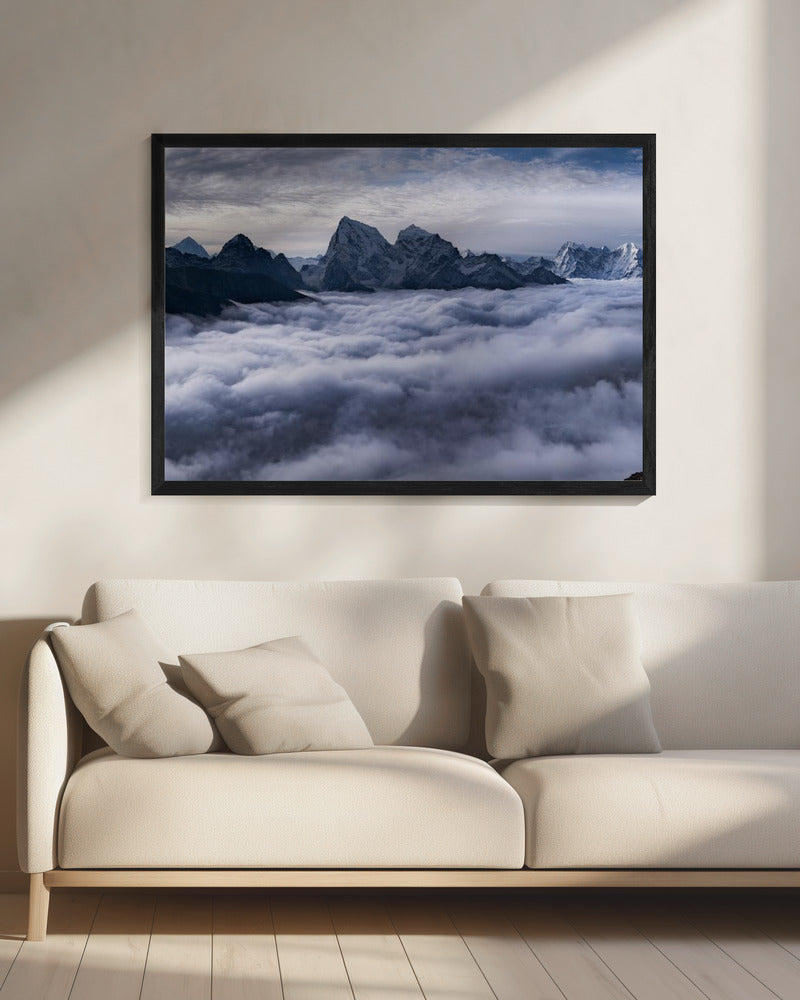 Wolkenfluss | Leinwand