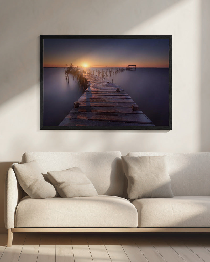 Das letzte Dock | Leinwand