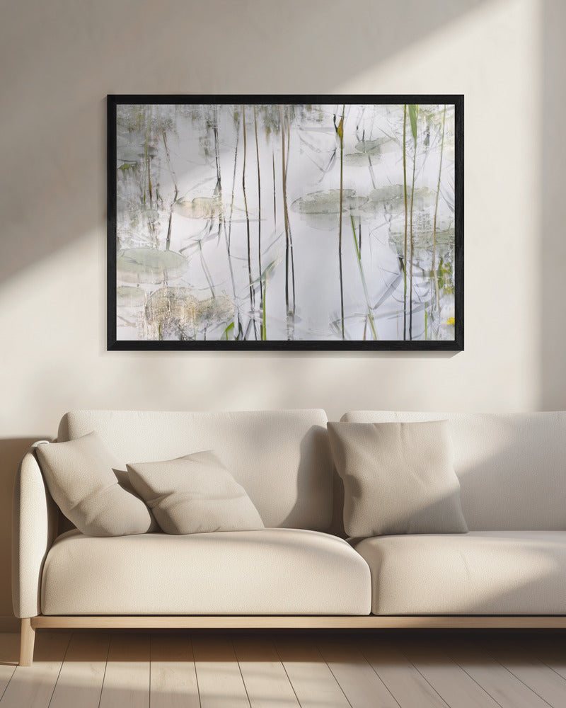 Lilienblätter | Leinwand