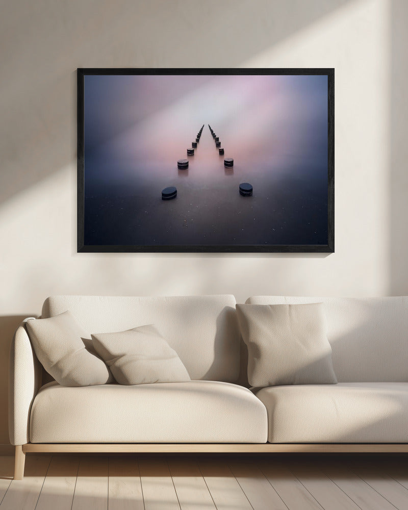 Allein in der Stille | Leinwand