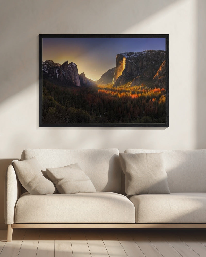 Yosemite Firefall | Leinwand