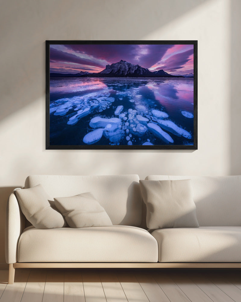 Abraham Lake 3 | Leinwand