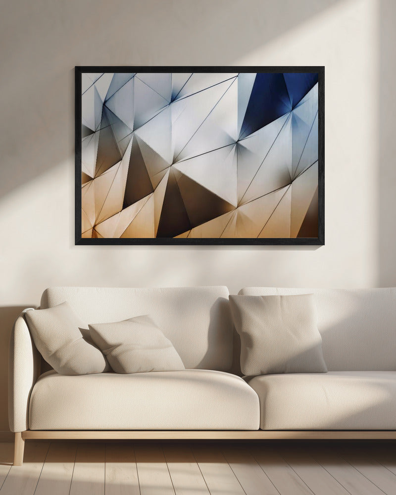 Dreiecke Kunst | Leinwand