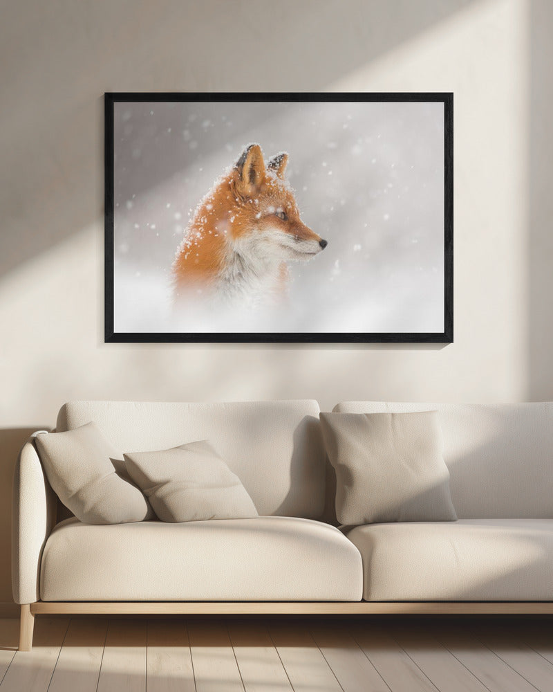 Es schneit… | Leinwand