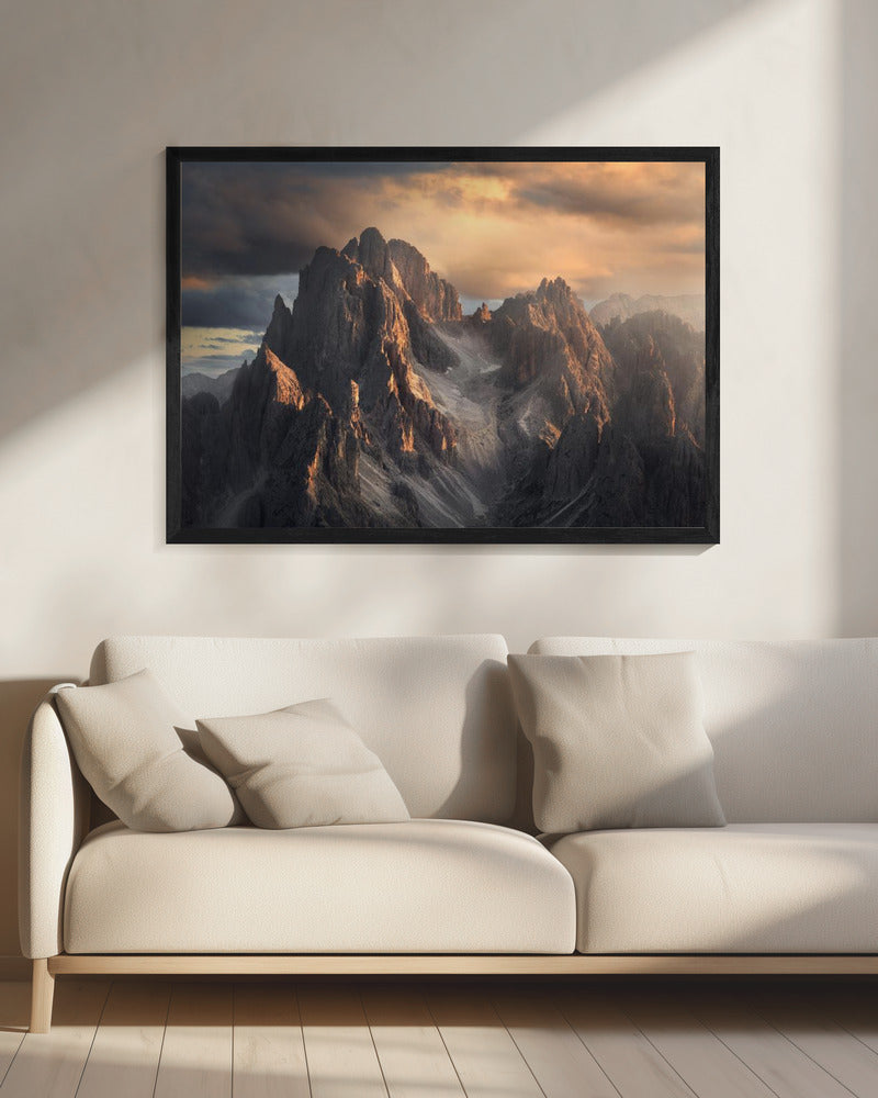 Licht auf dem Weg | Leinwand