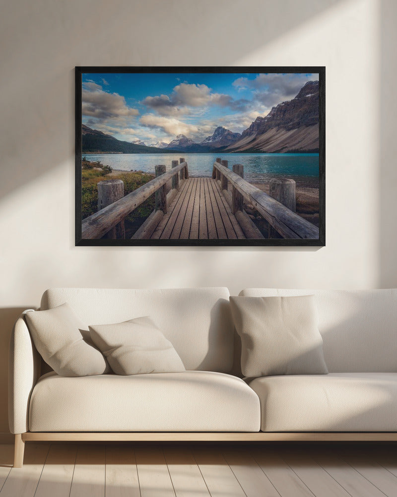 Die Brücke | Leinwand