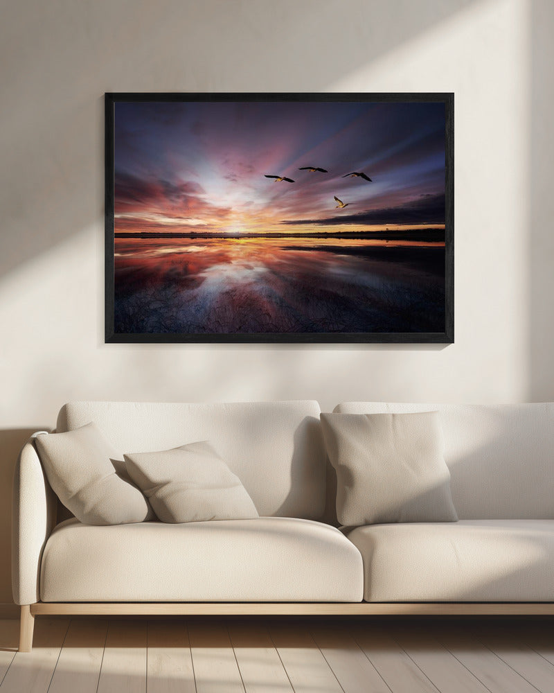 Morgenstimmung.. | Leinwand
