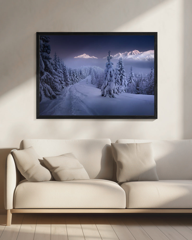 Im Winter | Leinwand