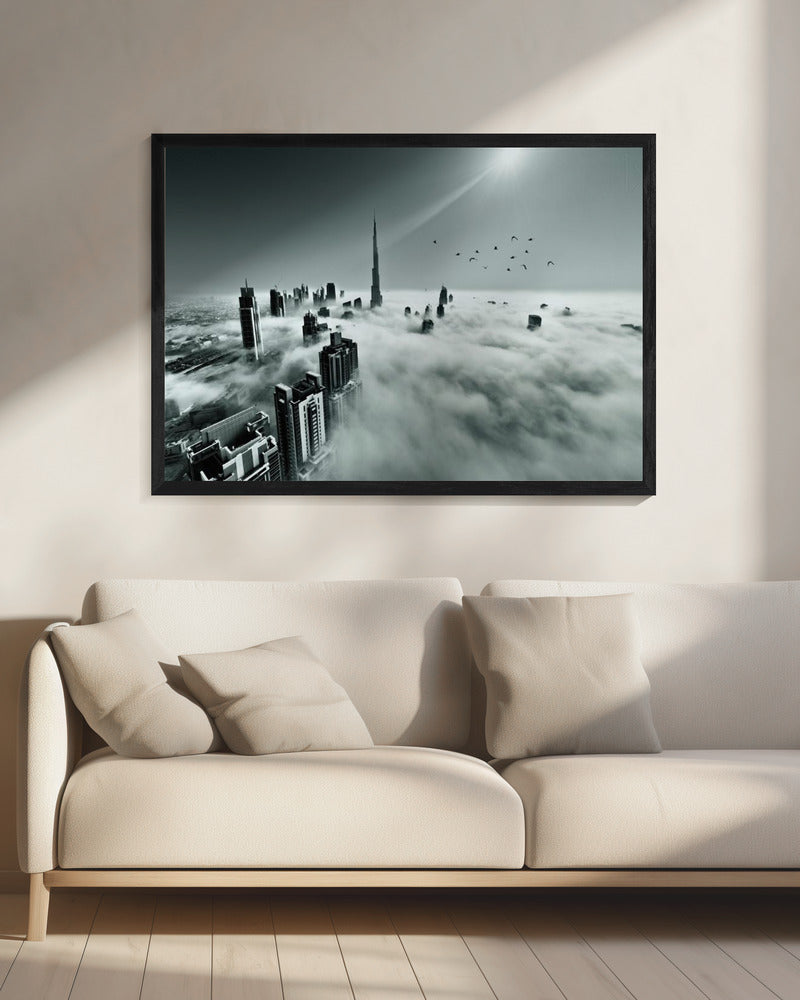 Hoch hinaus und darüber hinaus | Leinwand