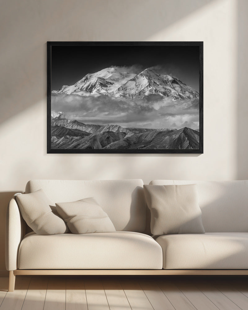 Denali von der gegenüberliegenden Gratlinie aus | Leinwand