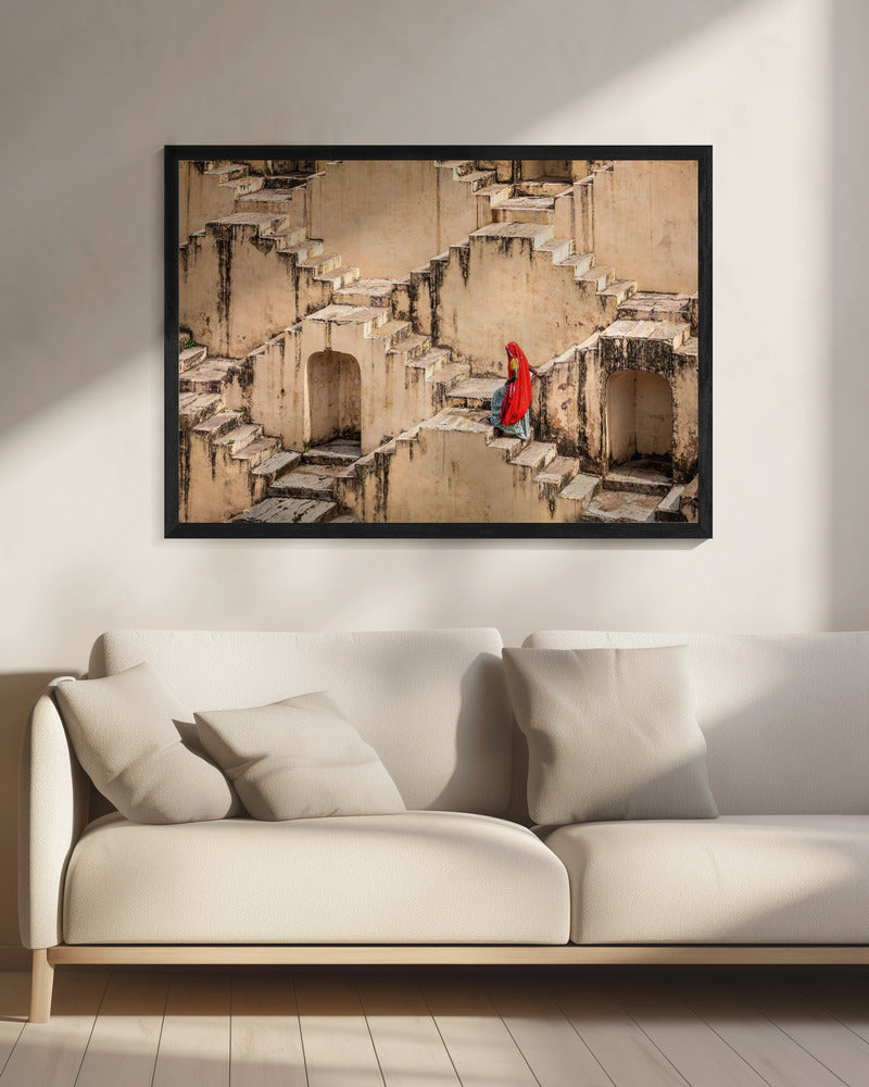 Die Geschichte eines Brunnens | Leinwand