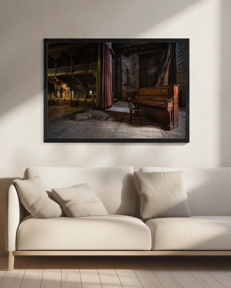 Show, unterbrochen | Leinwand