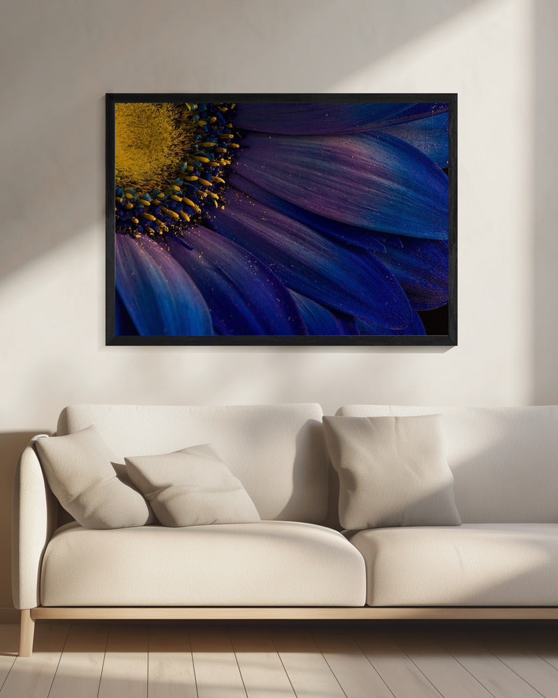 Blaue Strahlen | Leinwand