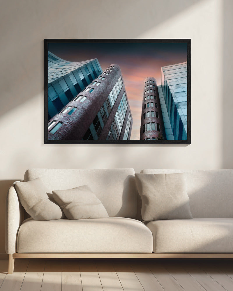 Bürogebäude | Leinwand